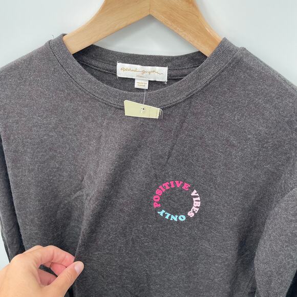 SPIRITUAL GANGSTER NWT Positive Vibes Only Sweatshirt // XS - Picture 6 of 11